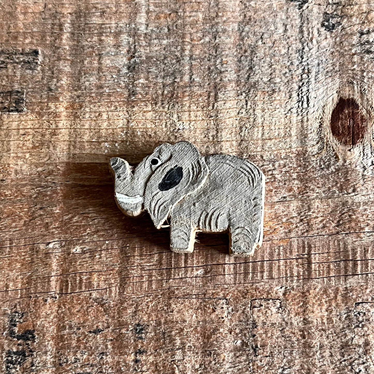 【USA vintage】1952s Holgate Toys Noahs Ark Wooden pull toy