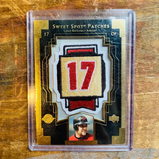 SWEET SPOT PATCHES MLB 記念ワッペン カード 17