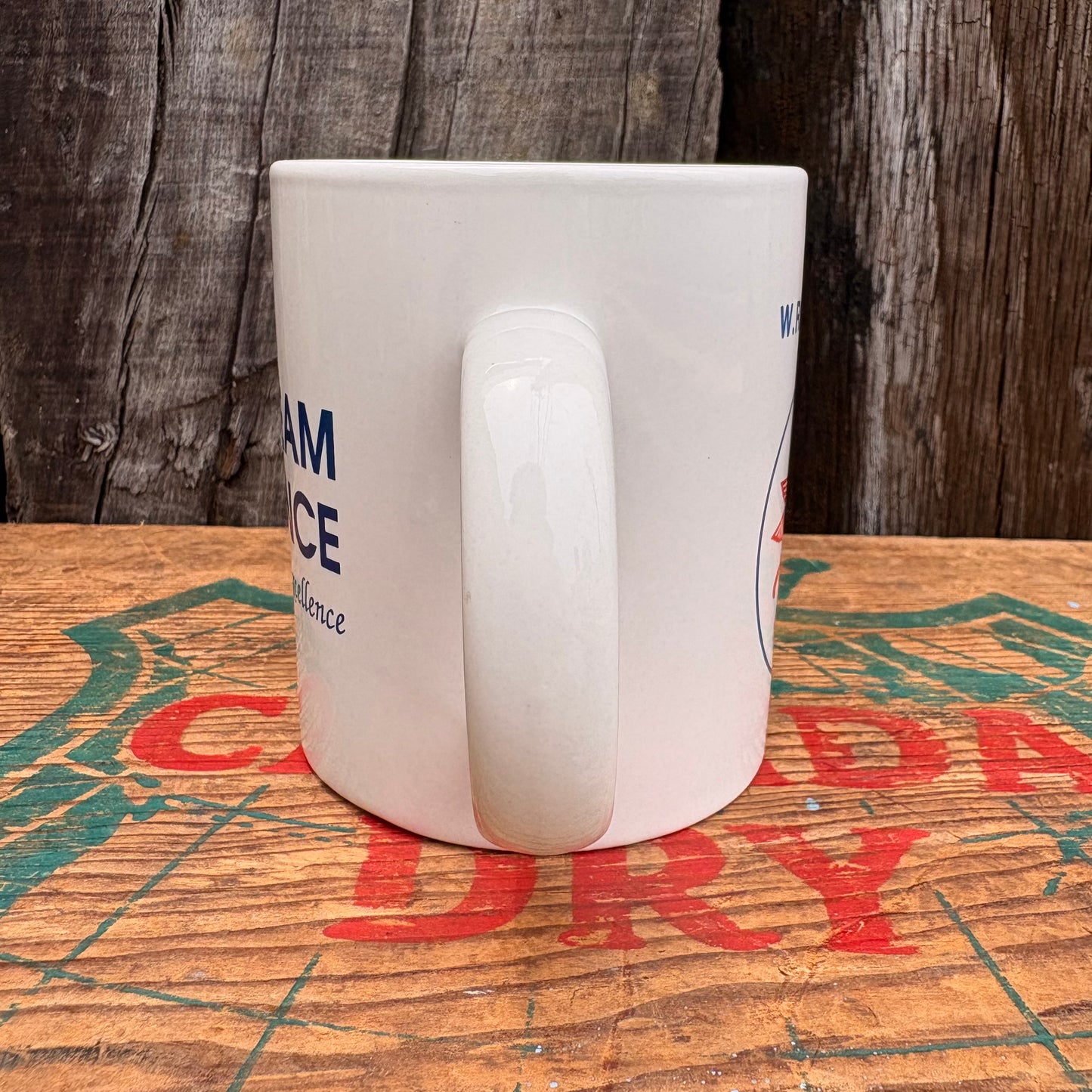 【USA vintage】mobil mug cup