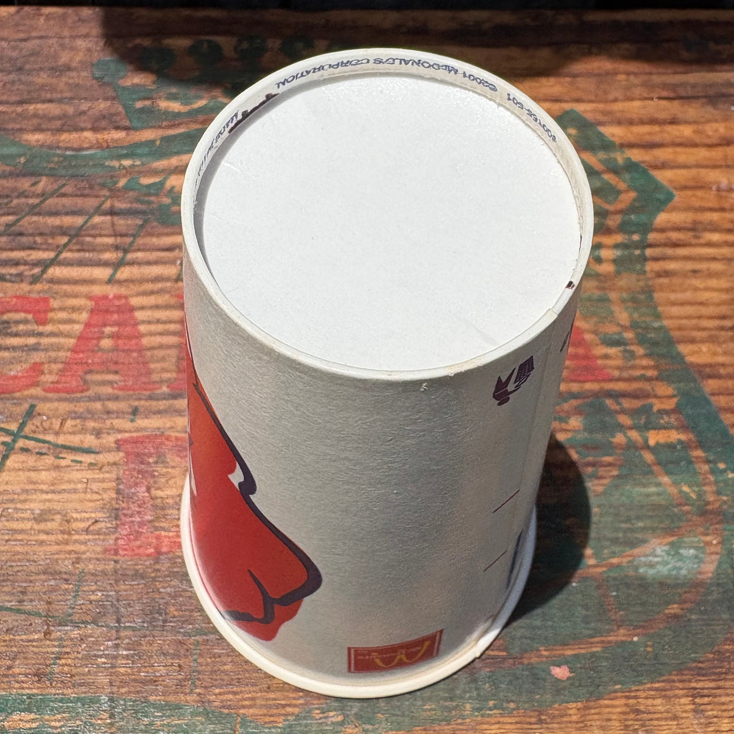 【2001 USA】McDonald paper cup 1