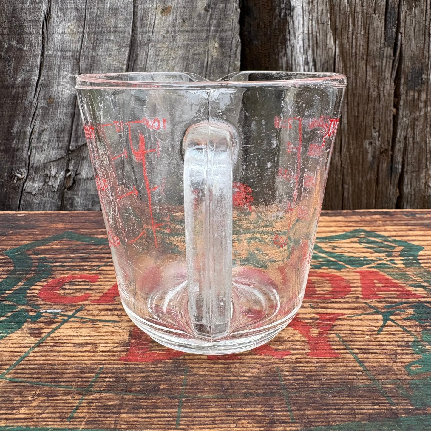 【1960s-1970s USA vintage】Fire-King measuring cup