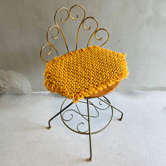 【USA vintage】granny mini rug