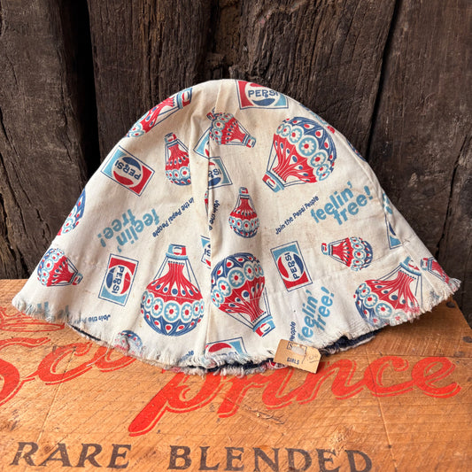 【1970s vintage】Pepsi “Feelin’ Free!” hat Sears GIRLS