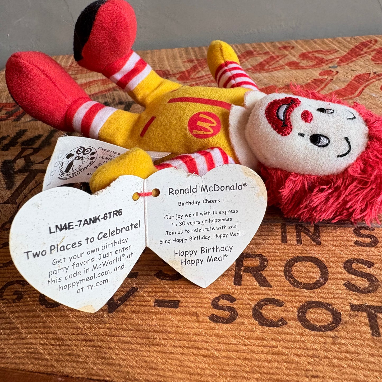 【2009】 McDonald’s TY Plush