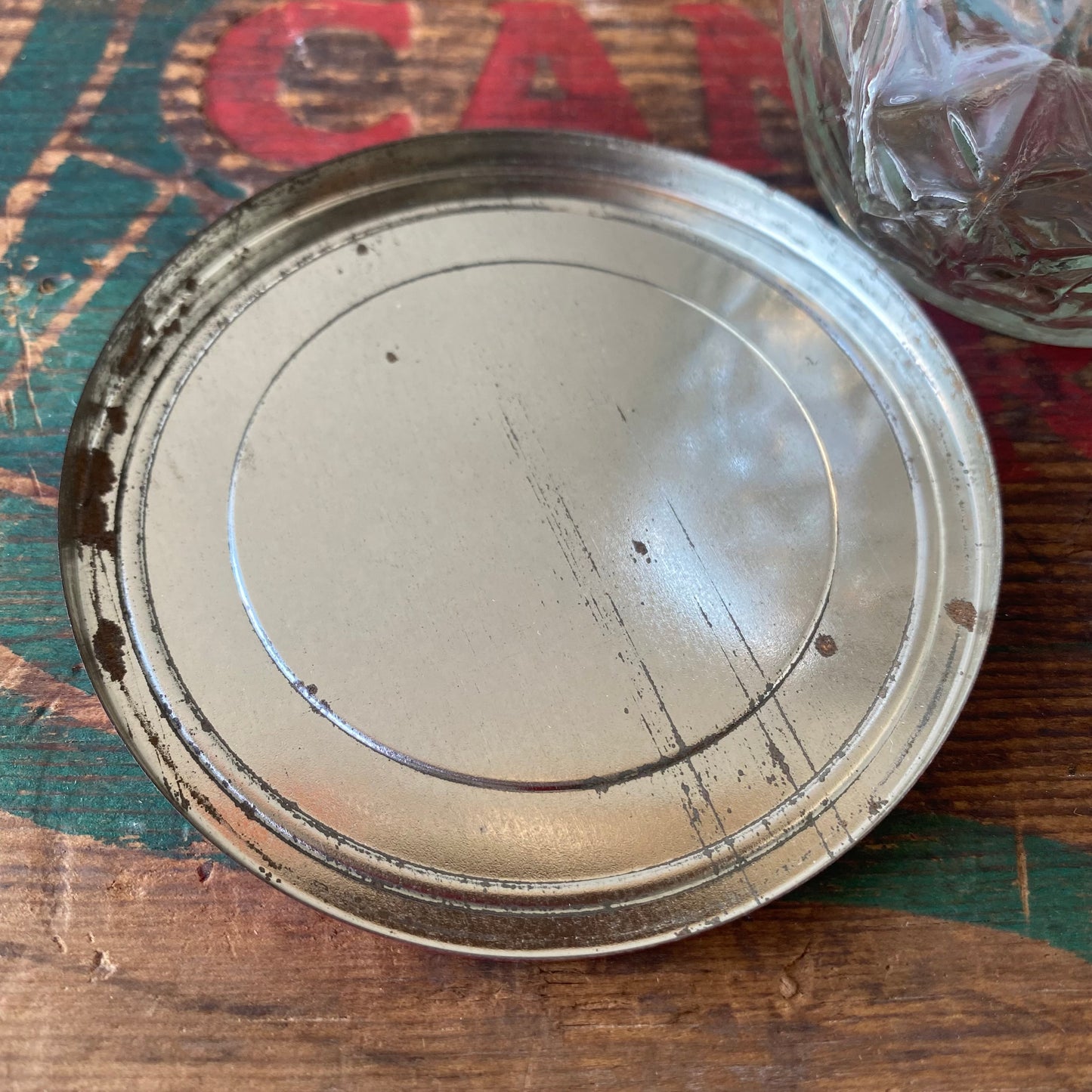 【1960s USA vintage】Ball Quilted Crystal
jelly glass