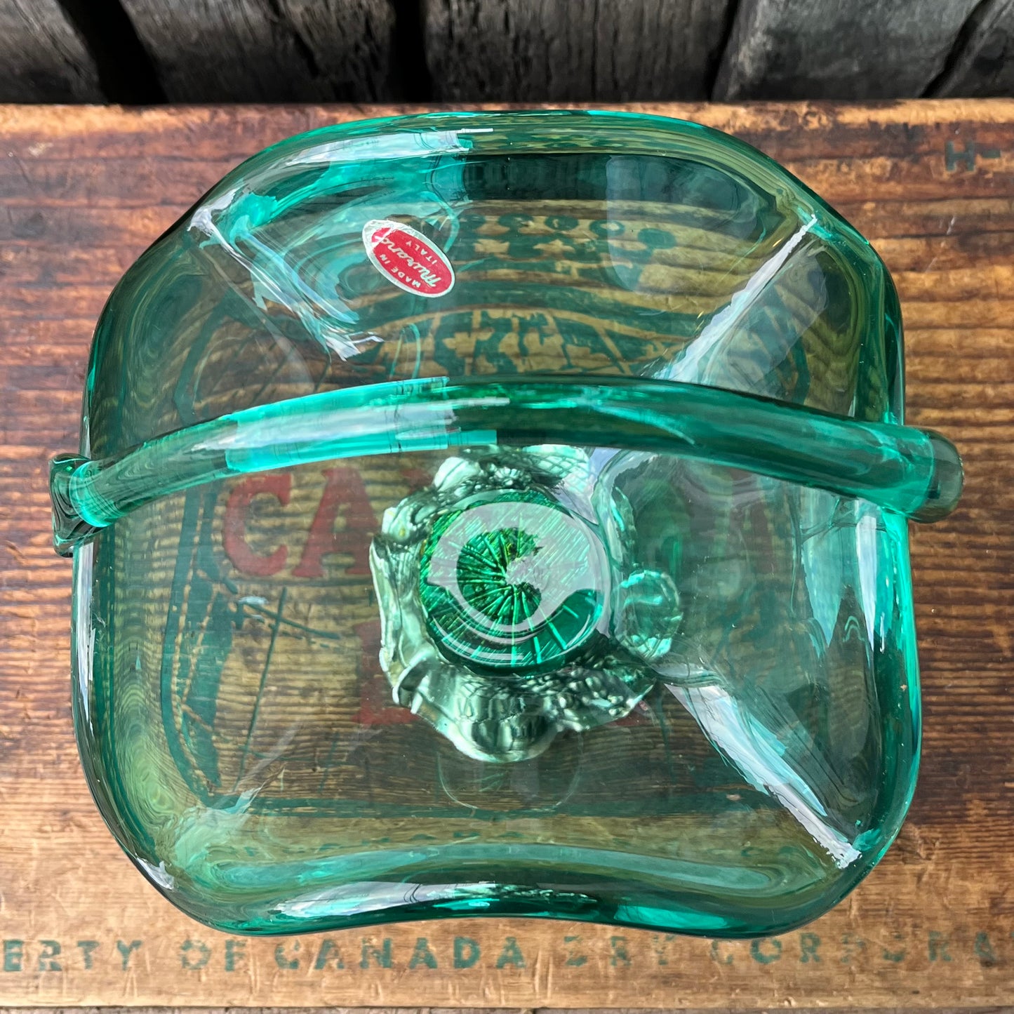 【60s Italy vintage】Murano Glass Bowl