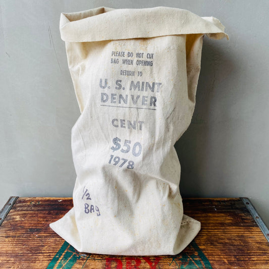 【1978 USA vintage】bank bag