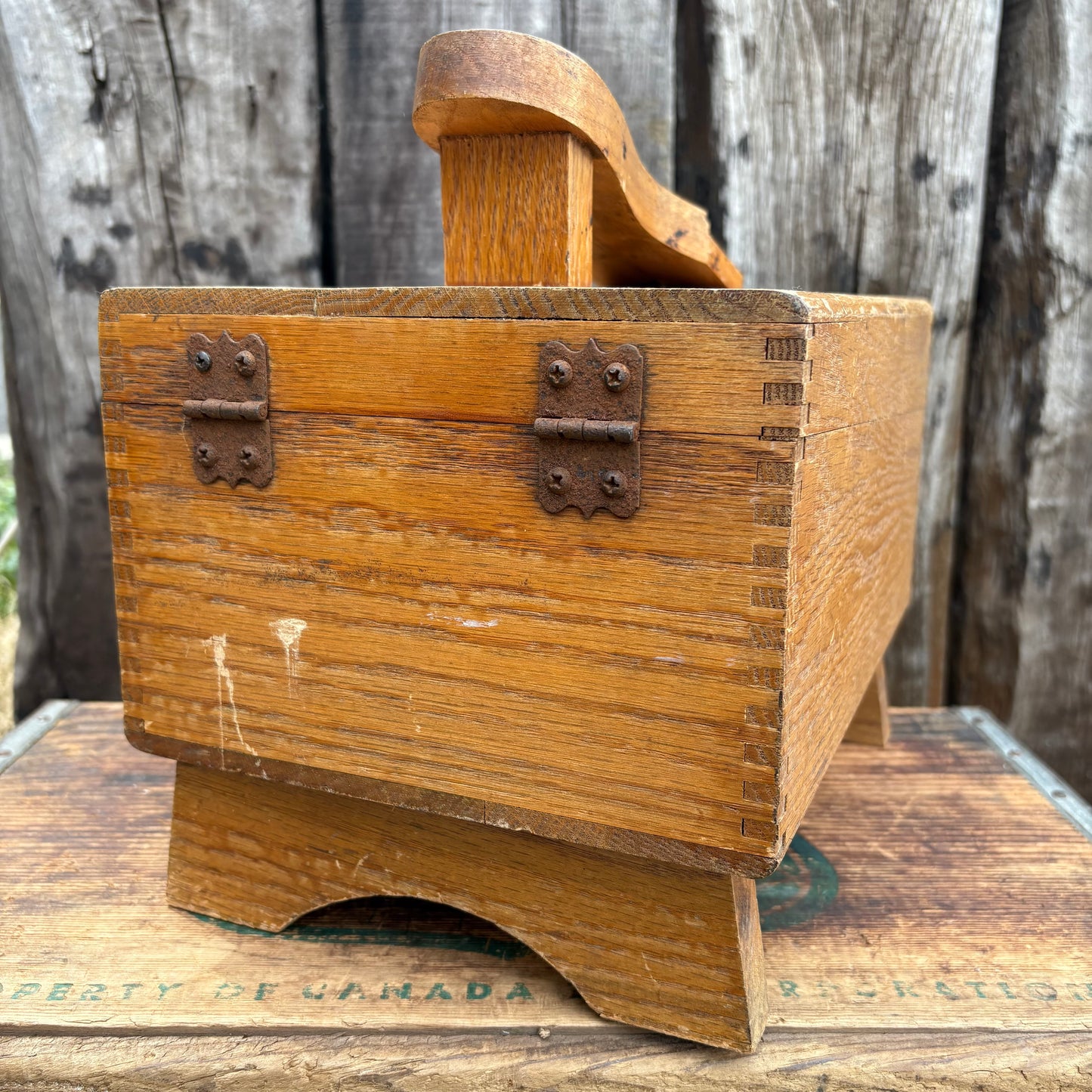 【USA vintage】 GRIFFIN Shoe Shine Box