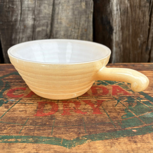 【1958-1971 USA vintage】Fire-King one handle casserole