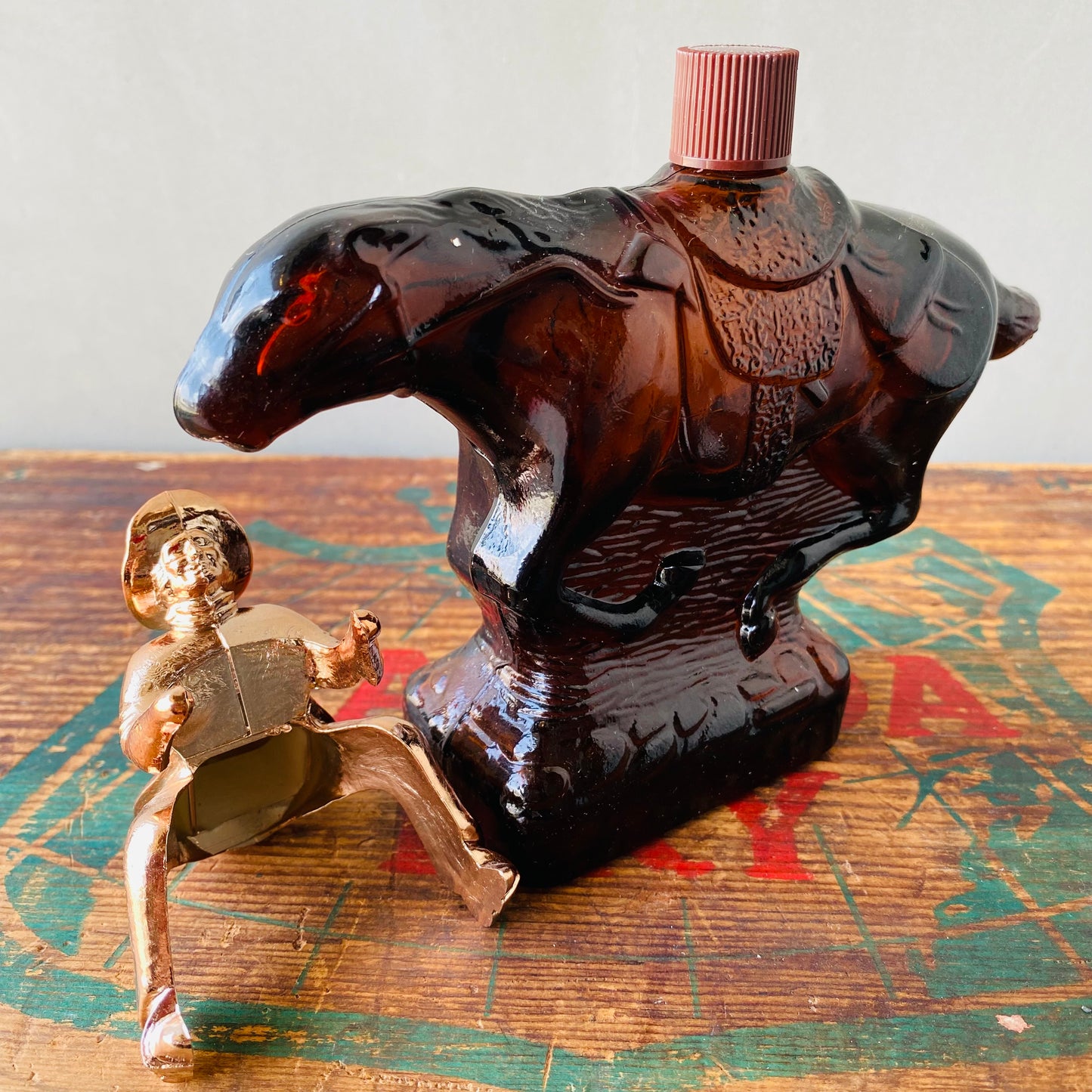 【USA vintage】AVON bottle PONY EXPRESS