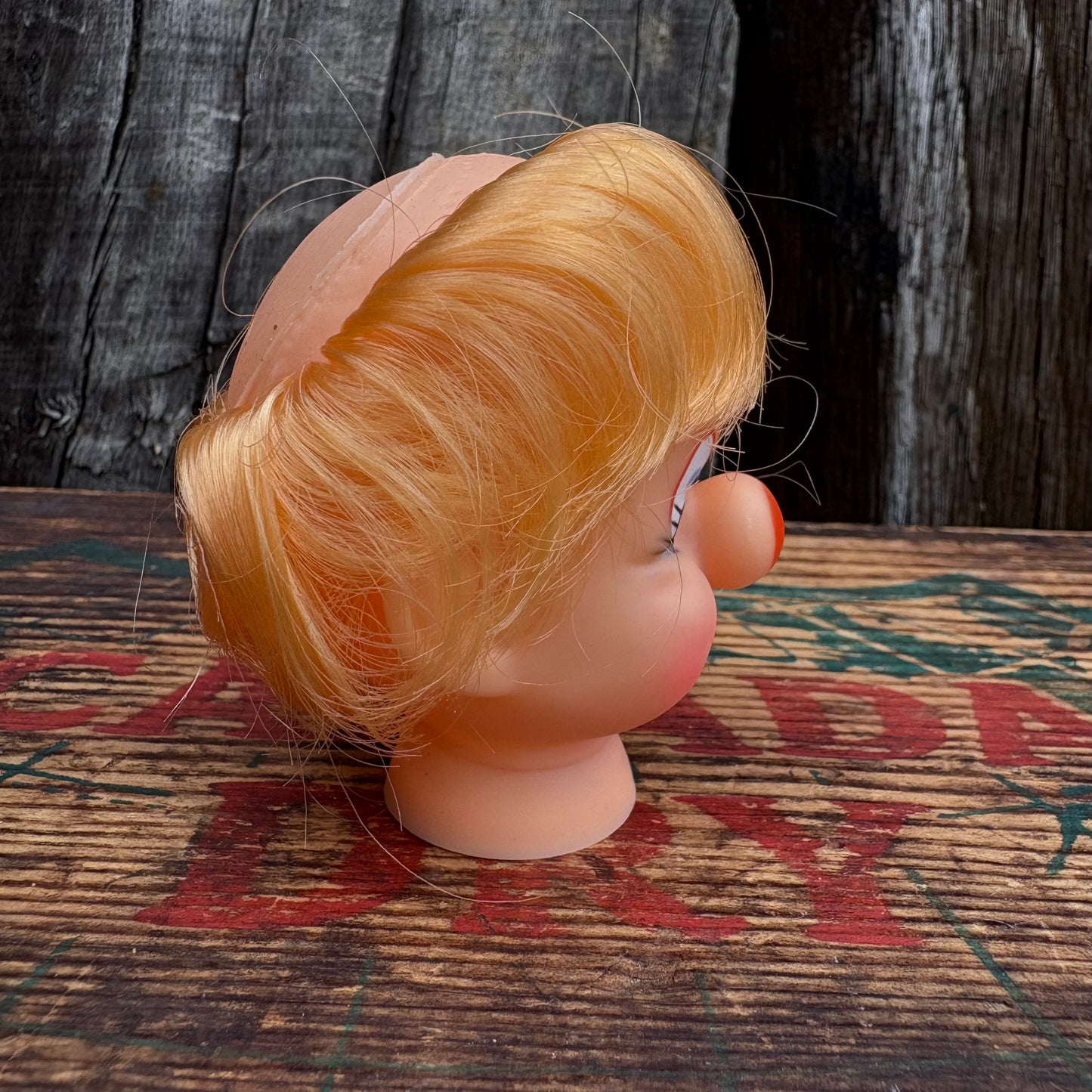 【USA vintage】doll head pierrot 1
