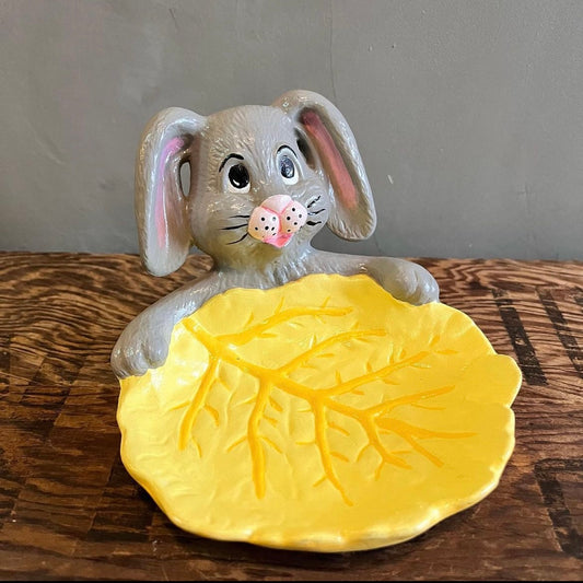 【’93 vintage】小物トレイ うさぎ