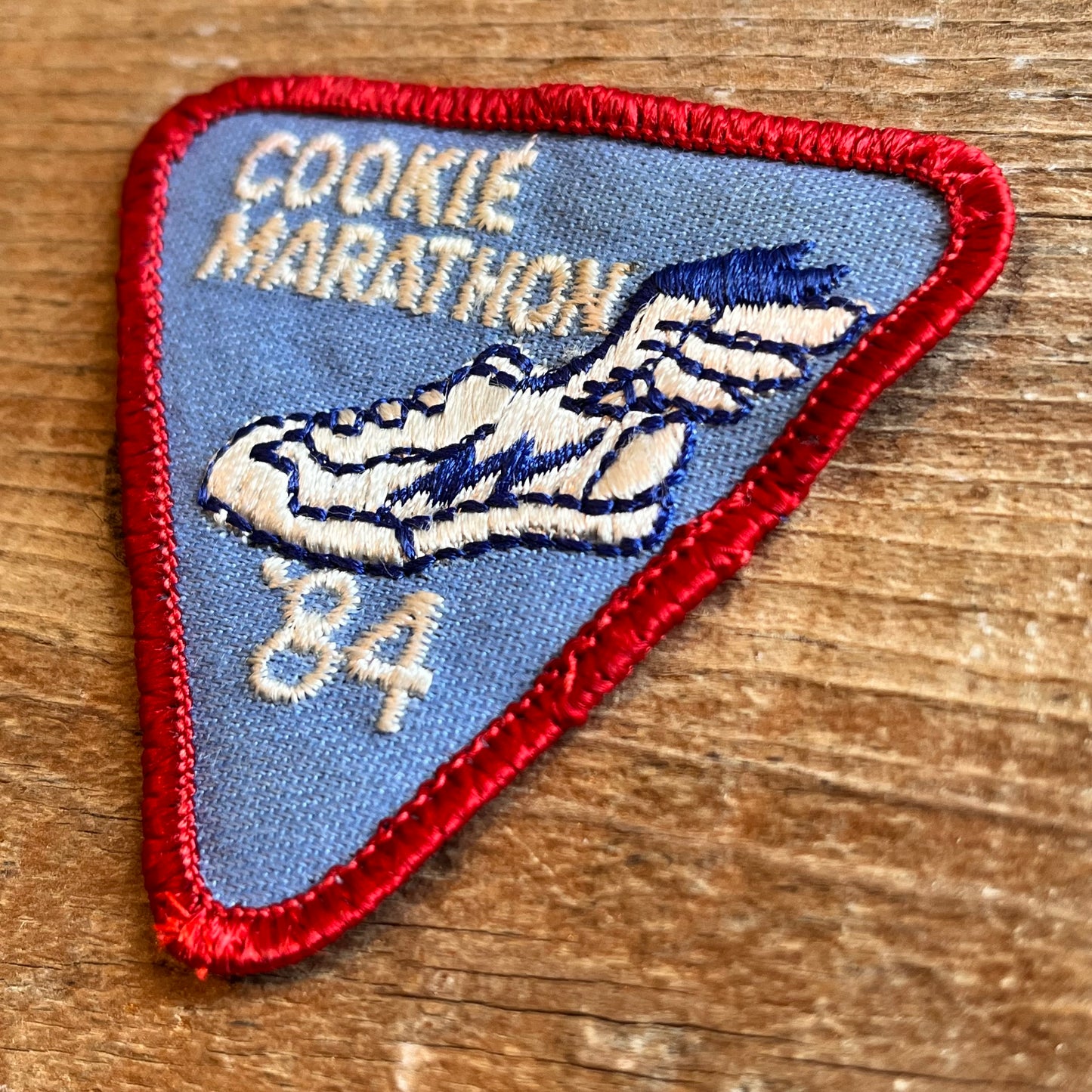 【USA vintage】ワッペン COOKIE MARATHON ガールスカウト