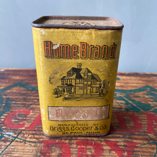 【USA vintage】tin can black pepper