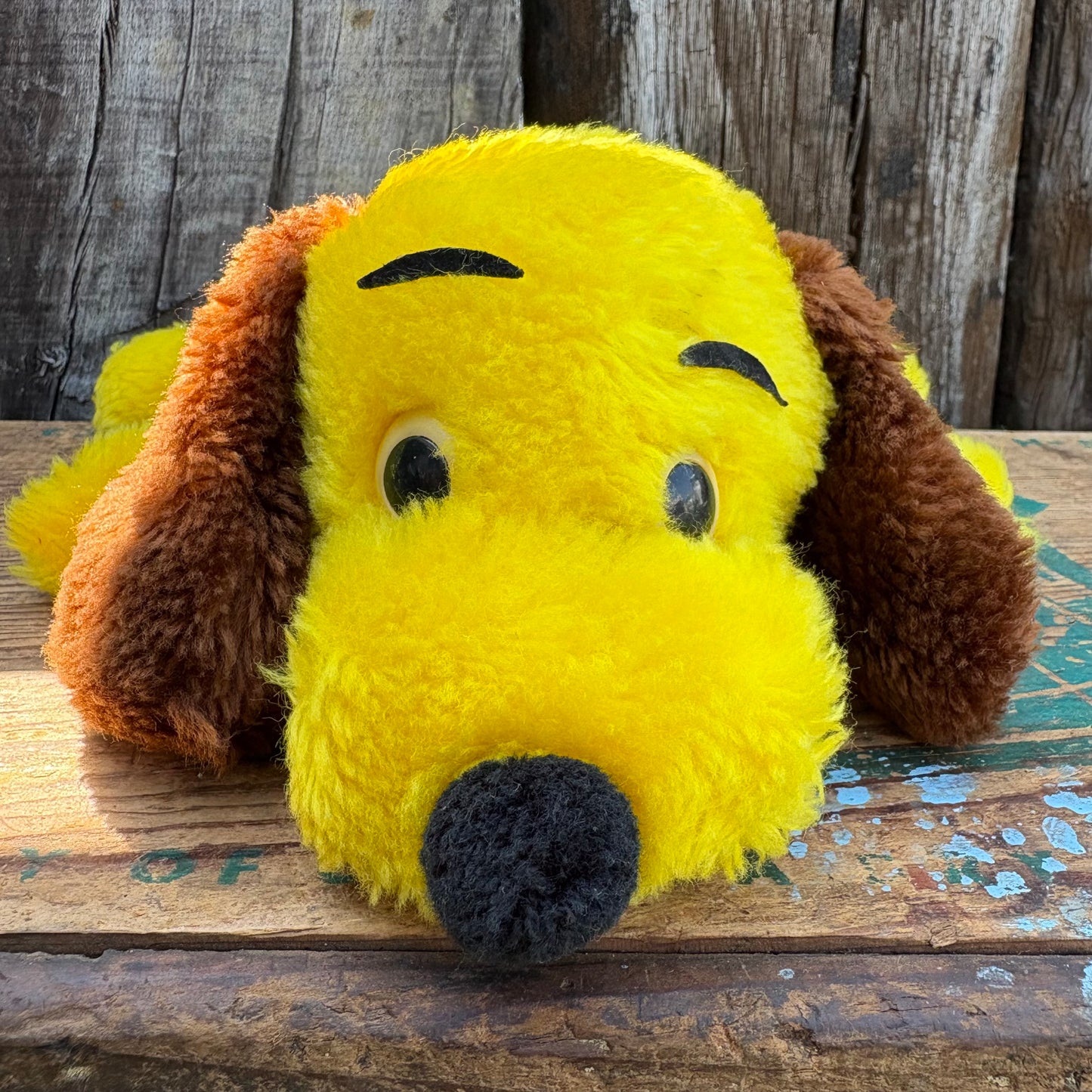 【1973 USA vintage】R. Dakin & Co. Lay Down Dogs plush