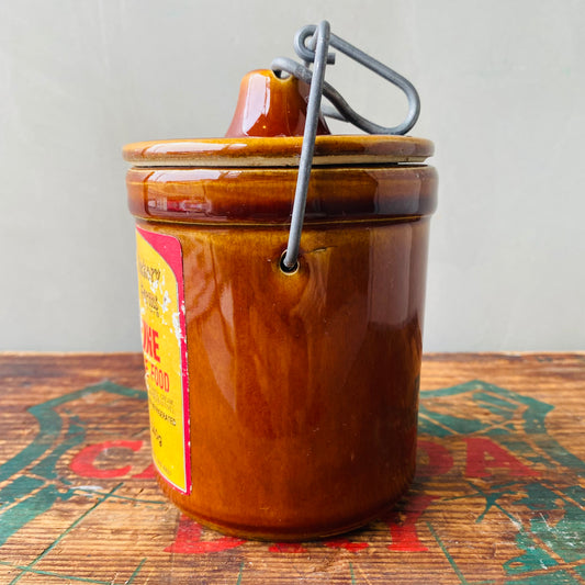 【USA vintage】cheese jar