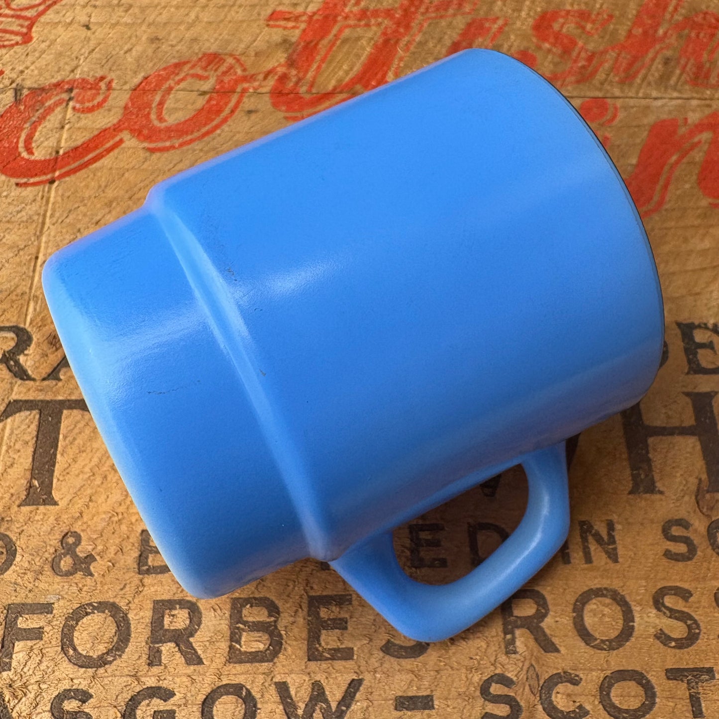 【1960s USA vintage】Fire-King Blue