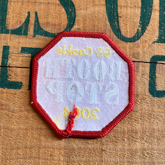 【USA vintage】ワッペン BOOTH STOP ガールスカウト