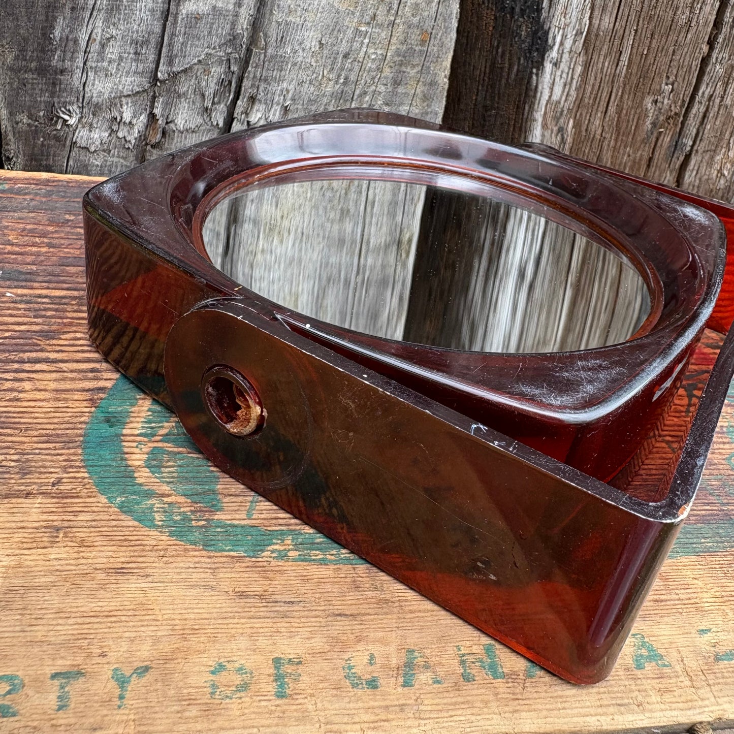 【1970s USA vintage】Two way makeup mirror