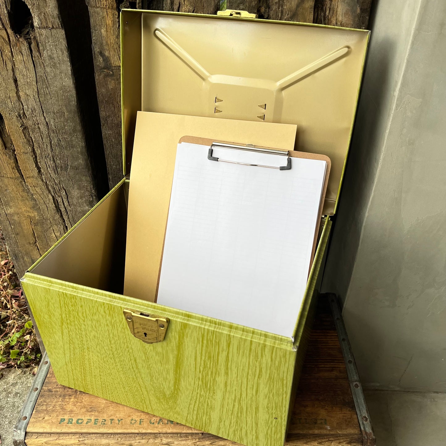 【70s USA vintage】Ballonoff PORTA FILES