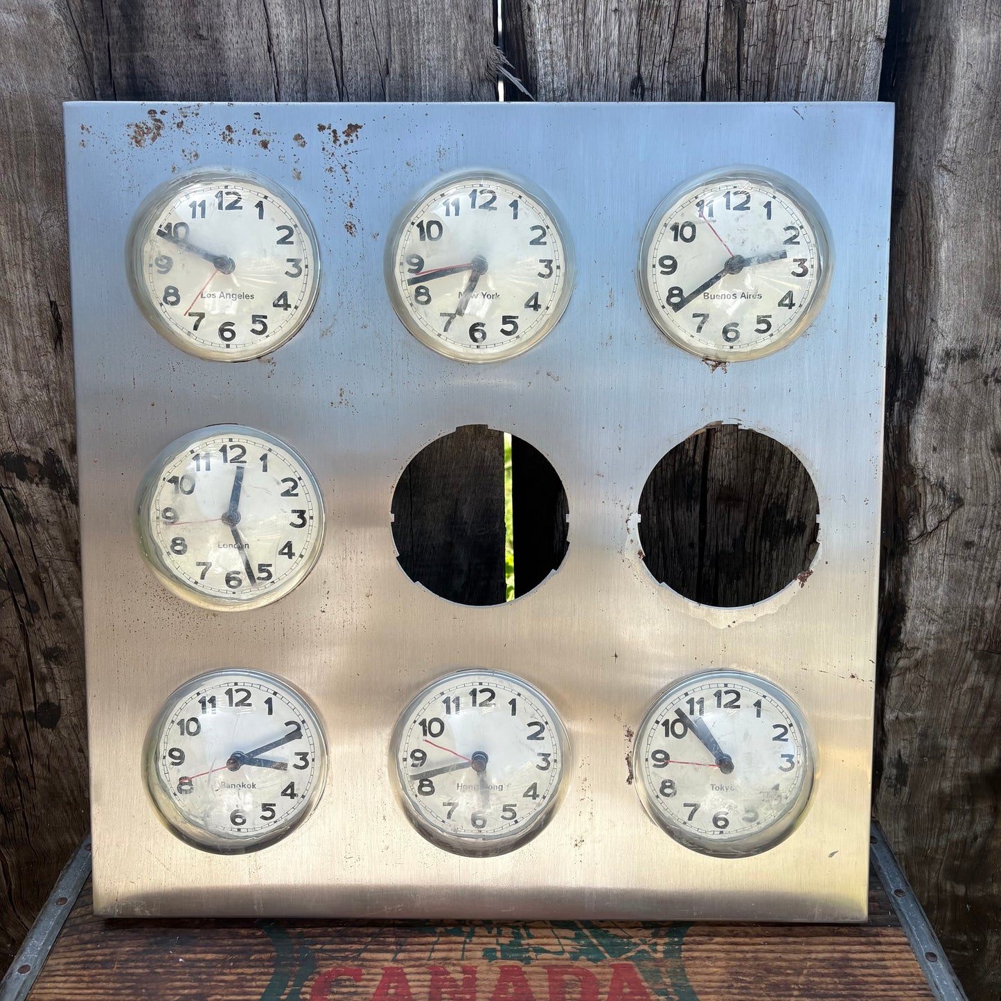 【1990s-2000s】World time clock