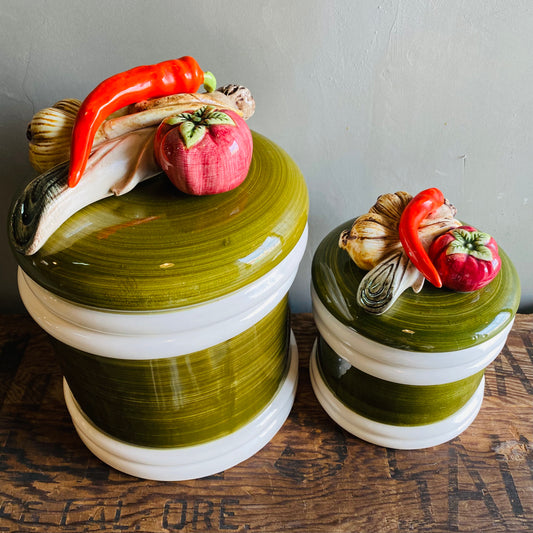 ▶︎▶︎SALE▶︎▶︎【1970s USA vintage】GARDEN HARVEST キャニスター