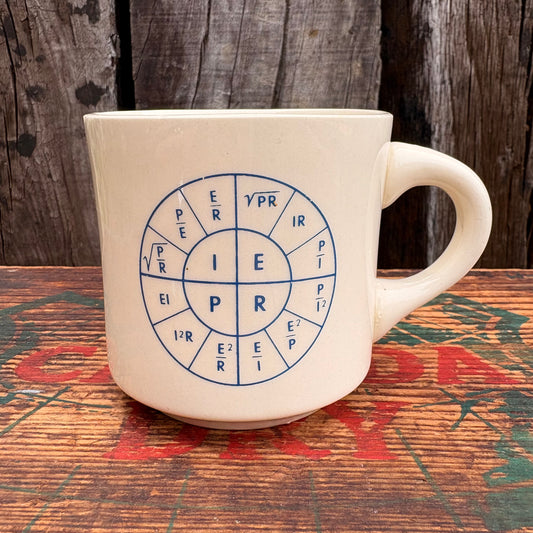 【USA vintage】 advertising mug cup