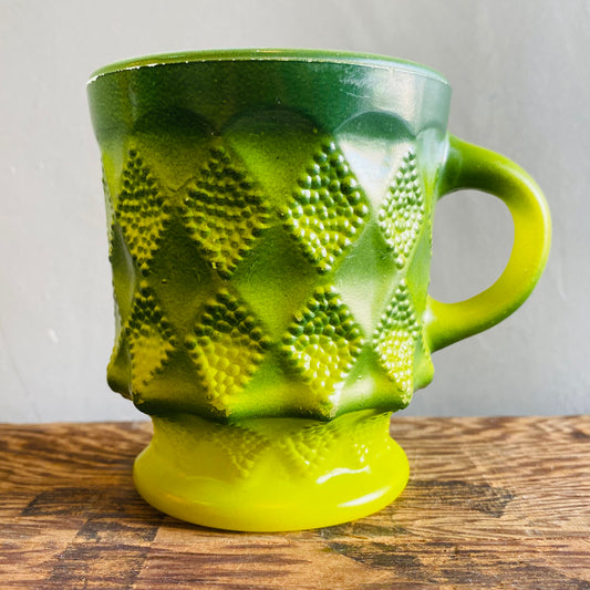 【USA vintage】 FIRE KING ファイヤーキング キンバリー グリーン