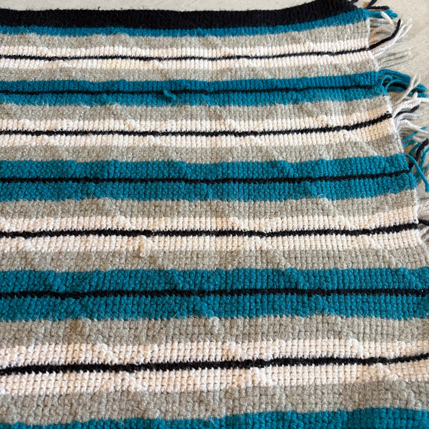 【USA vintage】granny blanket rug