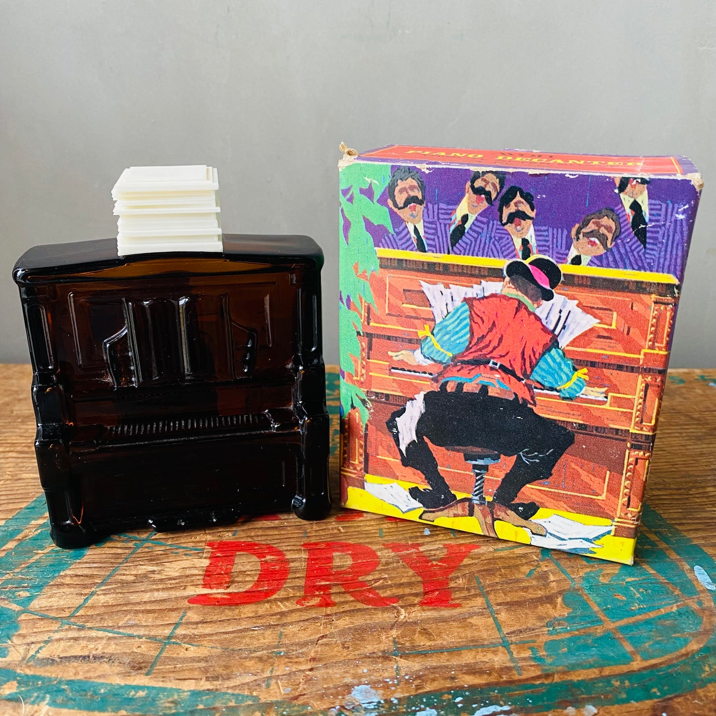 【1972 USA vintage】AVON bottle PIANO