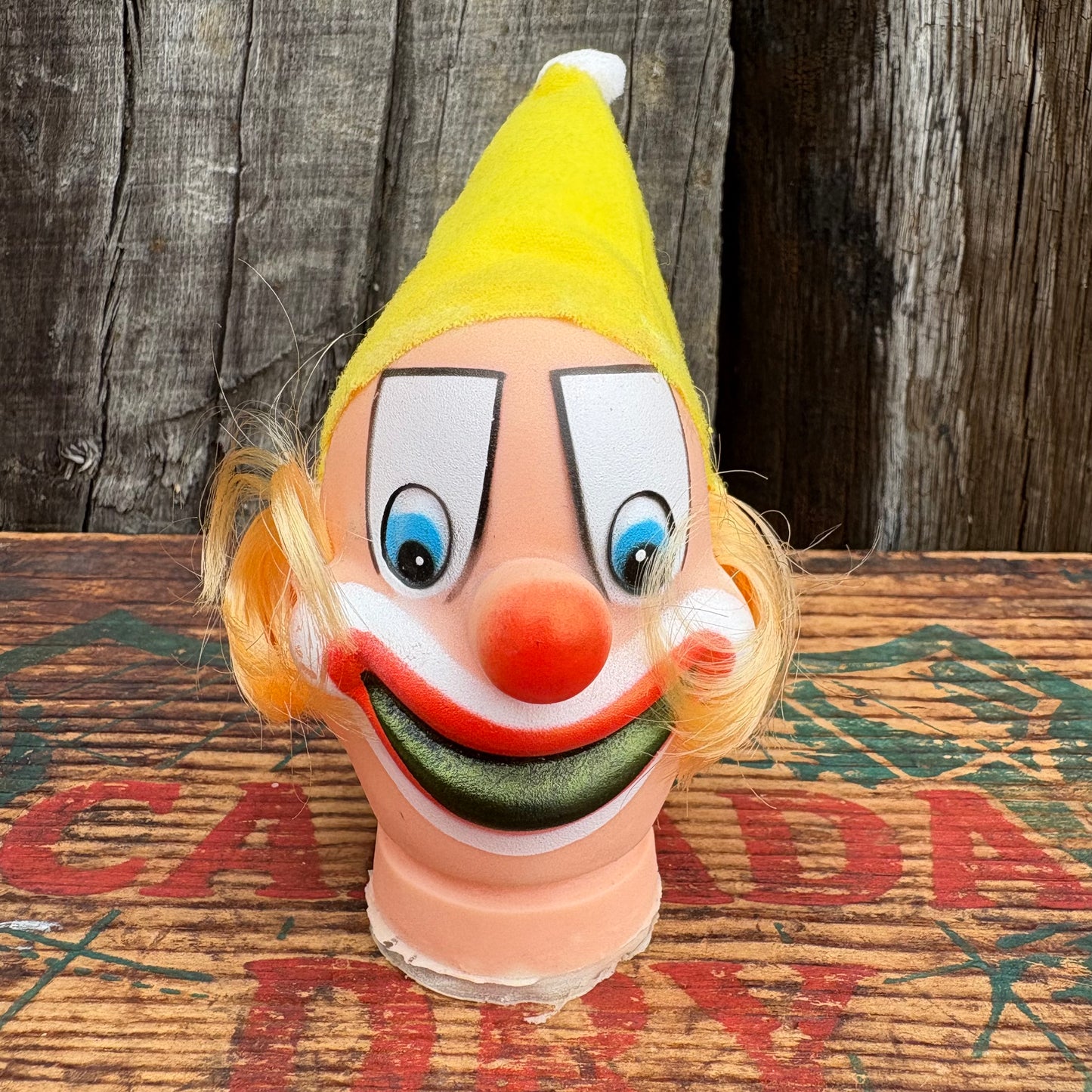 【USA vintage】doll head pierrot