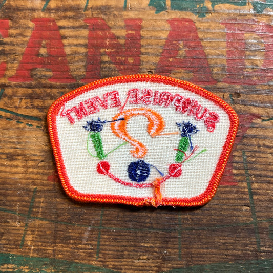 【USA vintage】ワッペン SURPRISE EVENT ガールスカウト