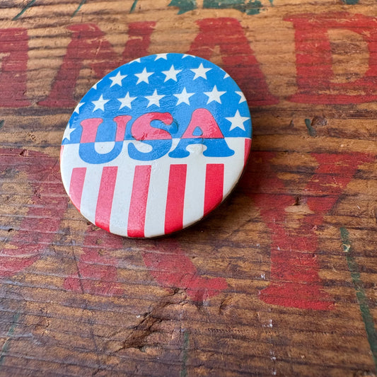【USA vintage】PINBACK BUTTON 缶バッジ USA