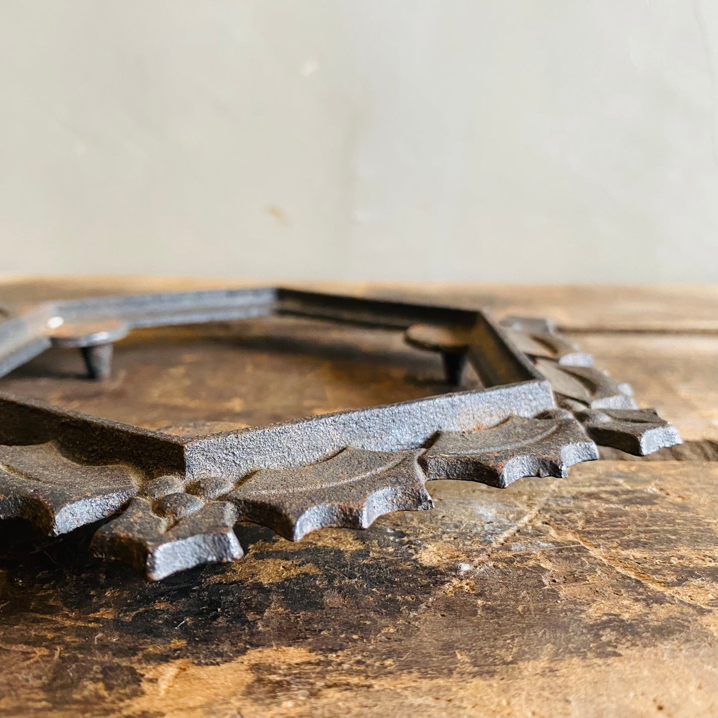 【1970s JPN vintage】アイアン製 鍋敷き