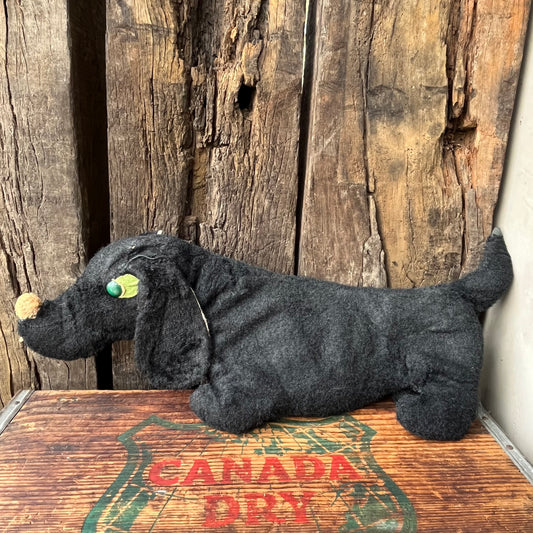 【1950s USA vintage】Betsy McCall's Puppy Plush Dachshund “Nosy”