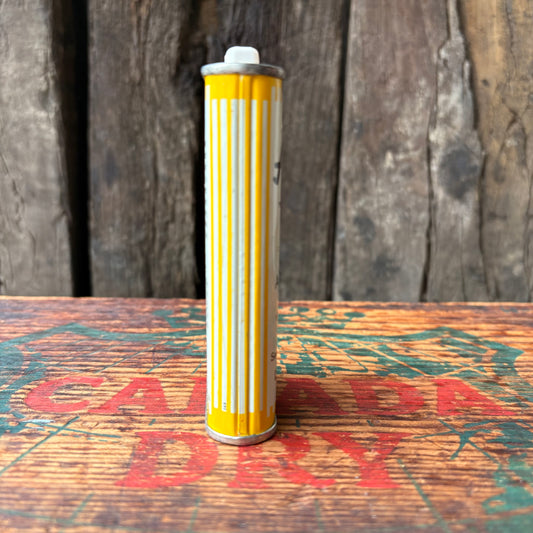 【1960s USA vintage】Artex cleaner can Yellow