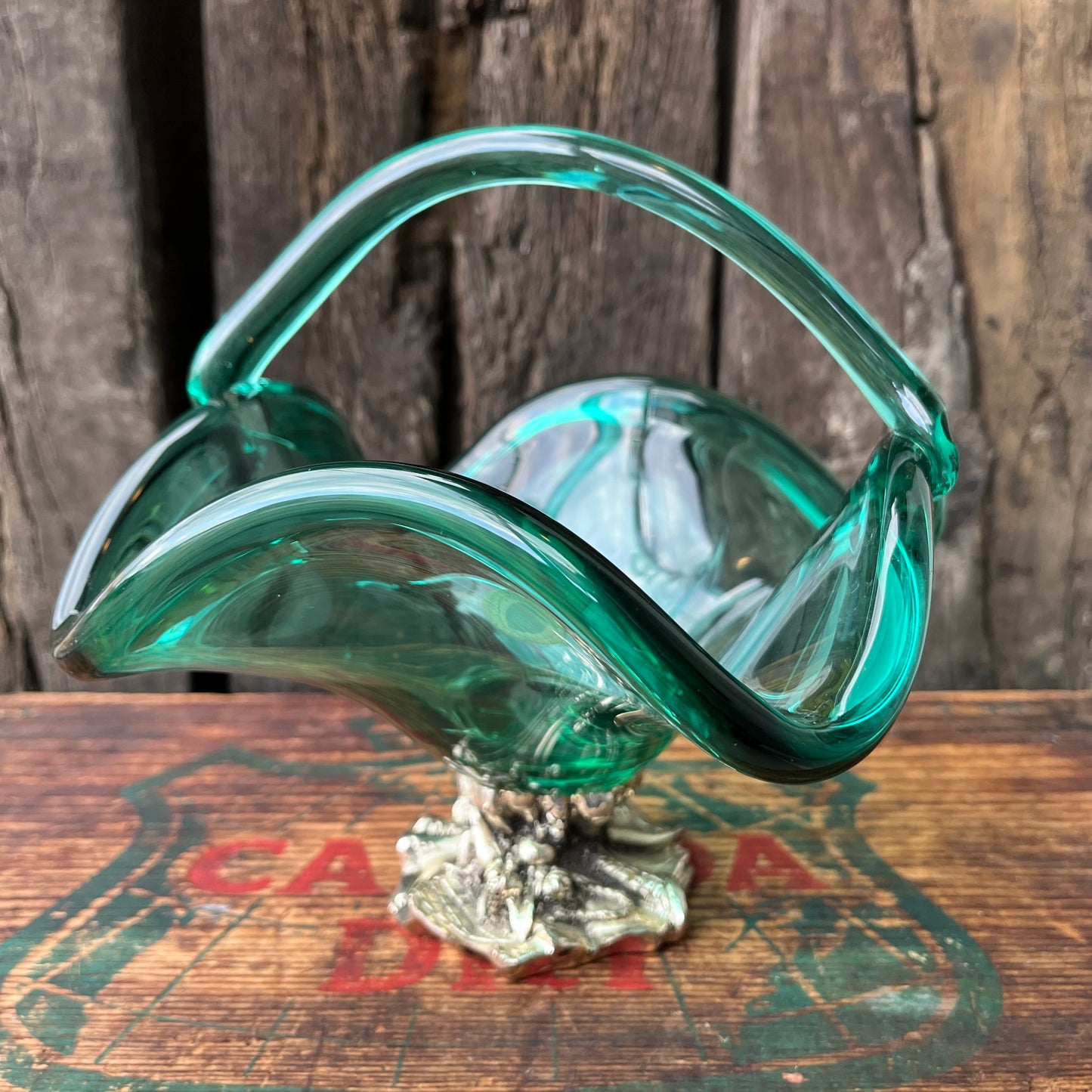 【60s Italy vintage】Murano Glass Bowl