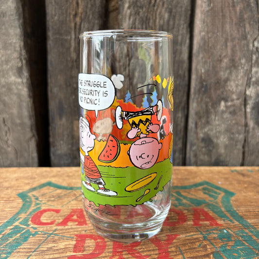 【1980s USA vintage】McDonald ×PEANUTS CAMP SNOOPY COLLRCTION glass 2