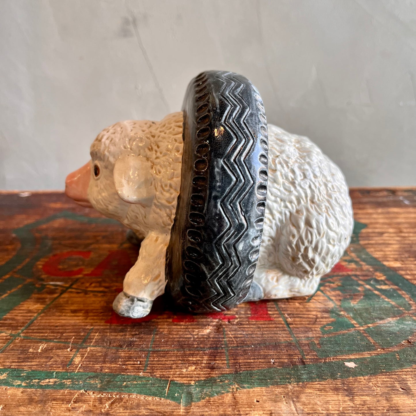 【USA vintage】ENESCO Sheep Coin bank