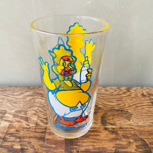 【1970s USA vintage】PEPSI グラスタンブラー HUEY