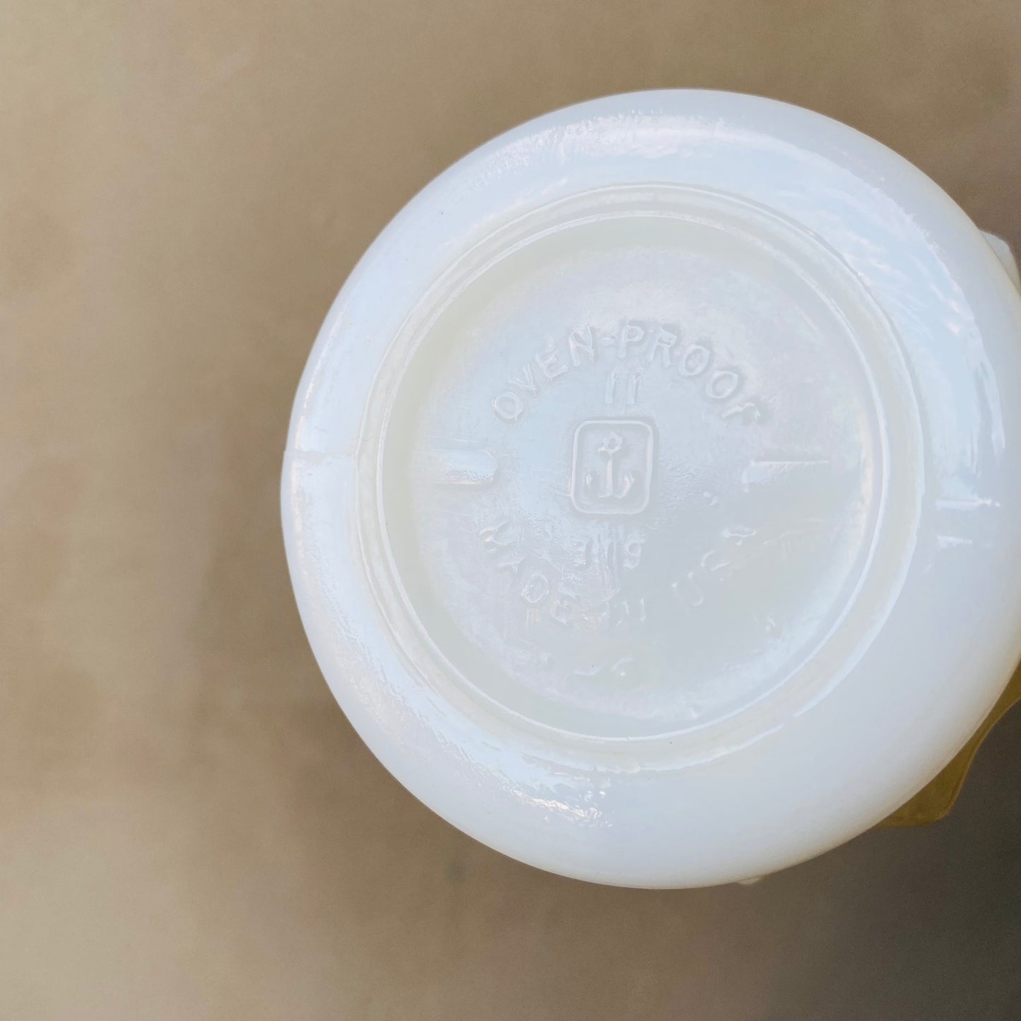 【1977- USA vintage】Fire-King キンバリー 白