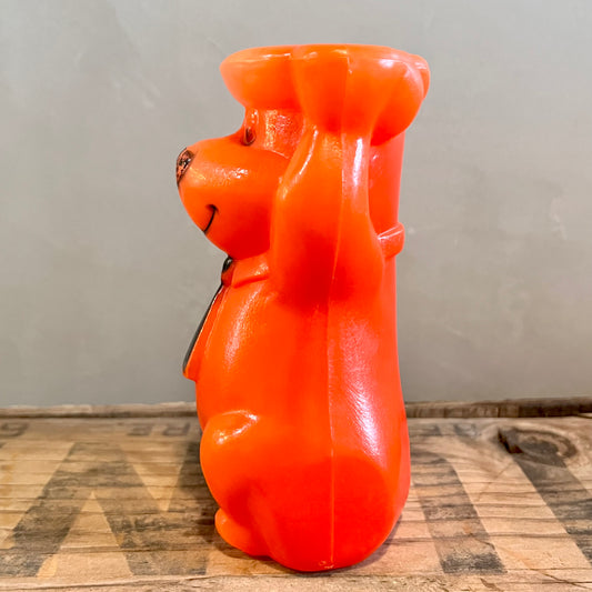 【60s USA vintage】Yogi Bear Bowling Pin (Orange)