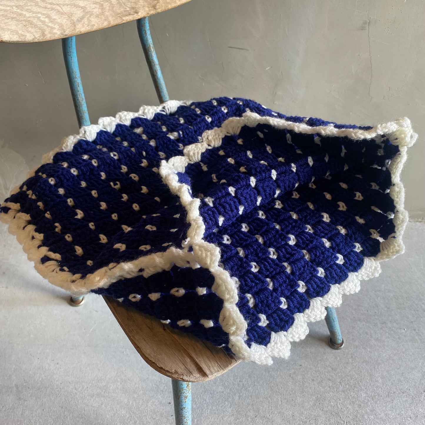 【USA vintage】knit cushion cover