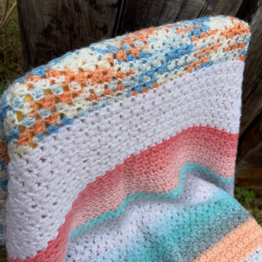 【USA vintage】granny blanket