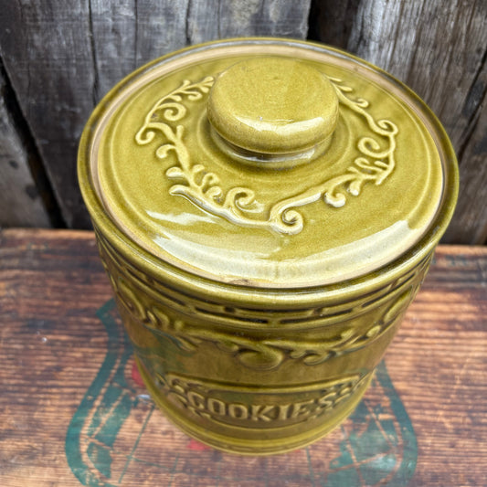 【1970s USA vintage】Monmouth cookie jar