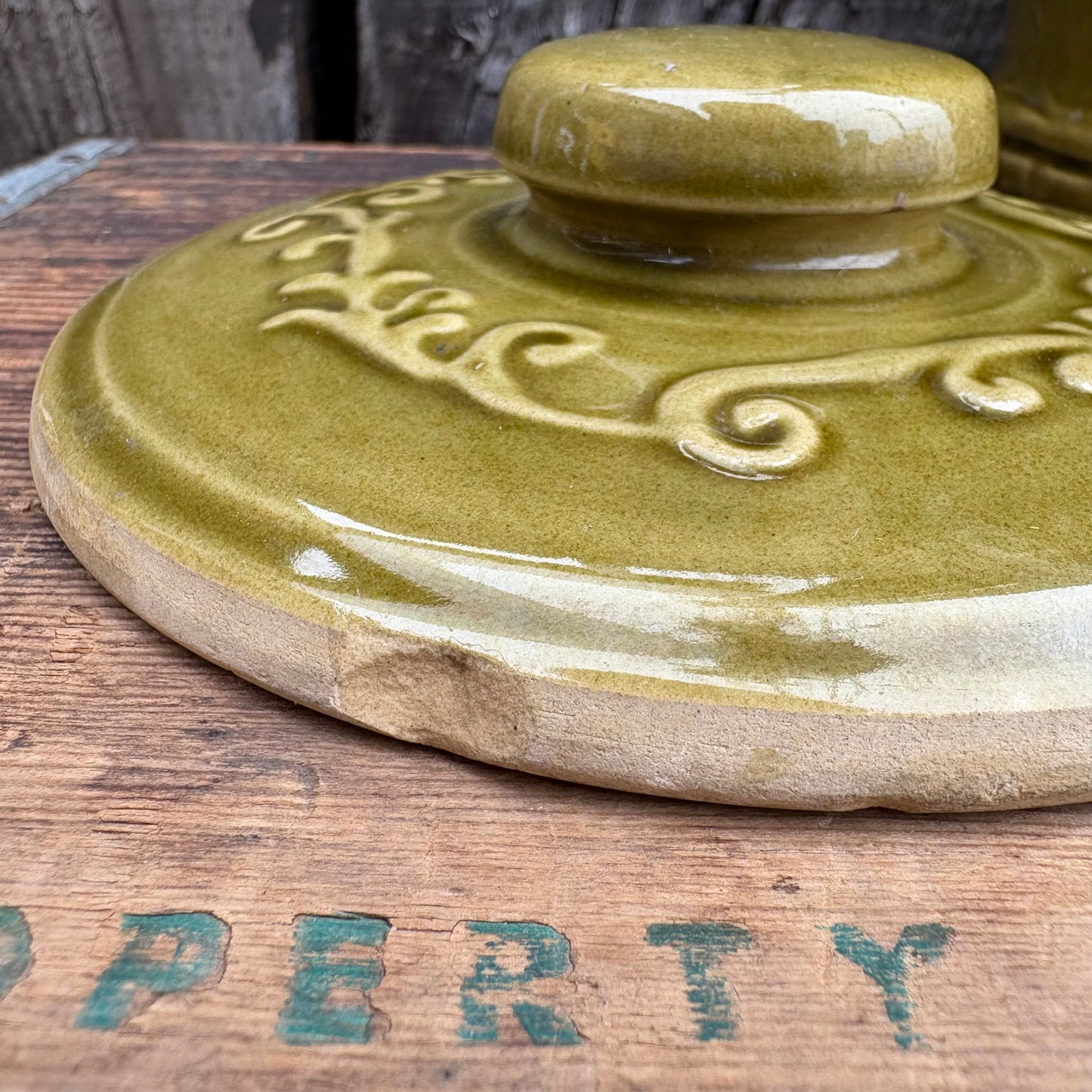 【1970s USA vintage】Monmouth cookie jar