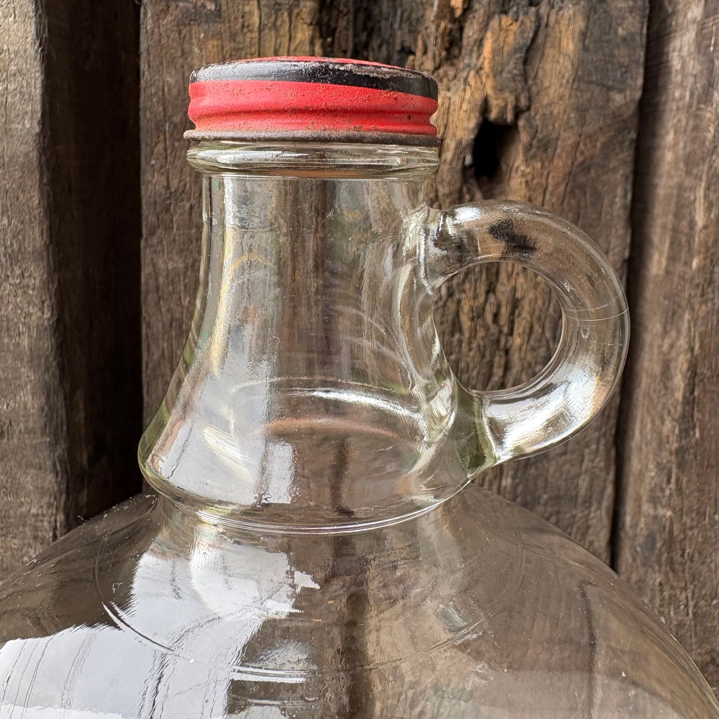 【USA vintage】A&W ONE GALLON Clear Glass Jug