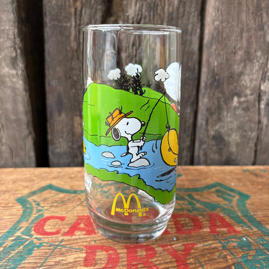 【1980s USA vintage】McDonald ×PEANUTS CAMP SNOOPY COLLRCTION glass 4