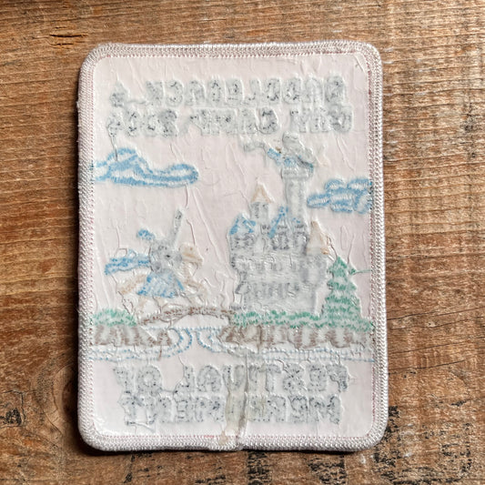 【USA vintage】ワッペン Saddleback 4 day camp