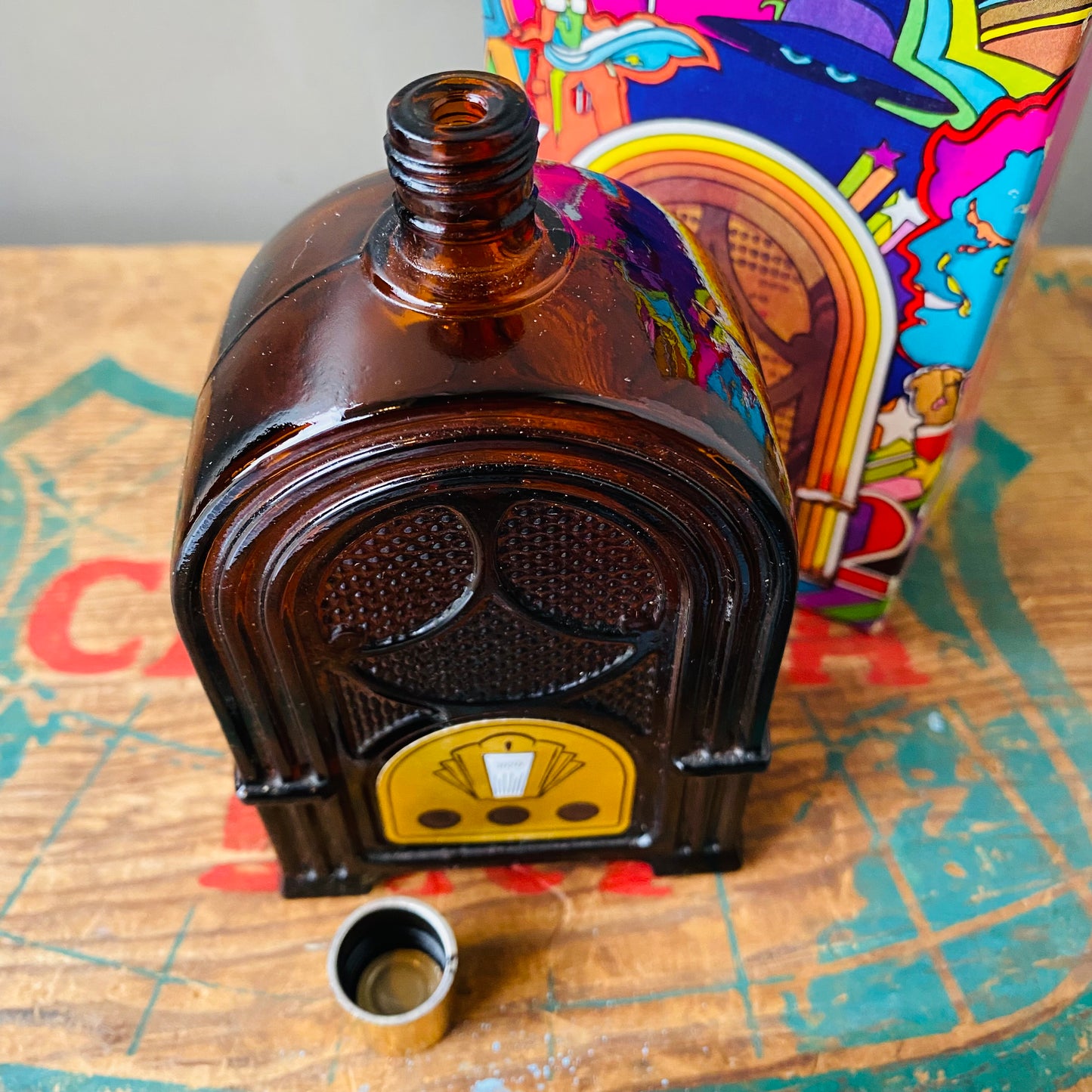 【1970s USA vintage】AVON RADIO bottle